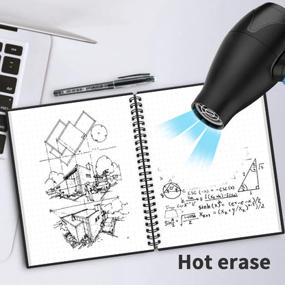 Reusable Eco-Friendly Smart Notebook (With Pen & Cloth)